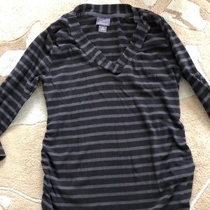 Motherhood maternity 3/4 length sleeve shirt